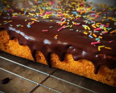 Confetti Celebration Tray Bake Cake