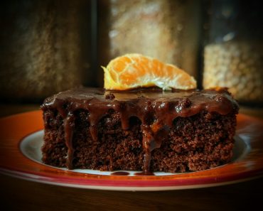 Gooey Chocolate Orange Cake