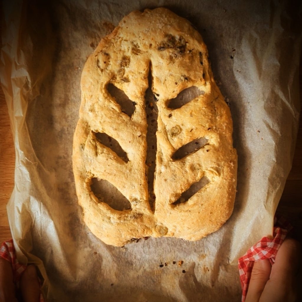 Fougasse Bread recipe
