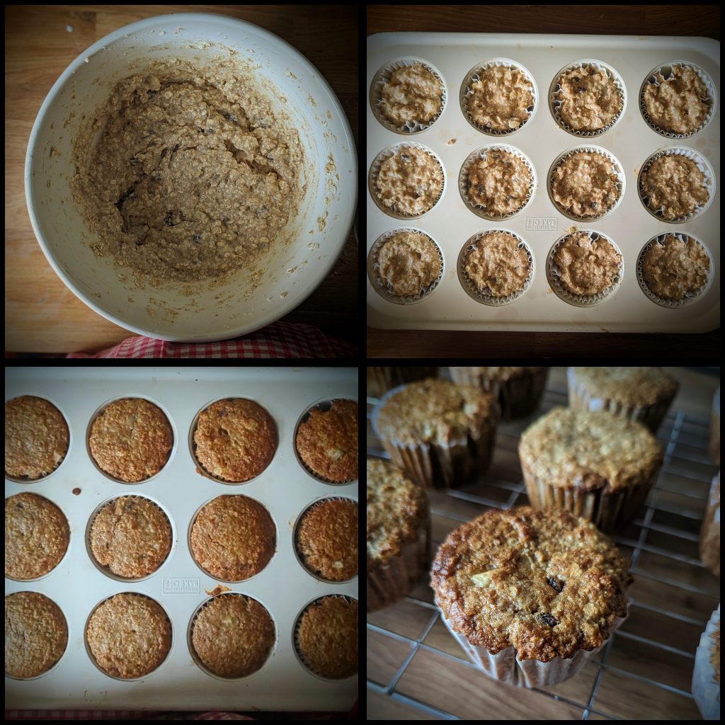 Apple Oatmeal muffins recipe 