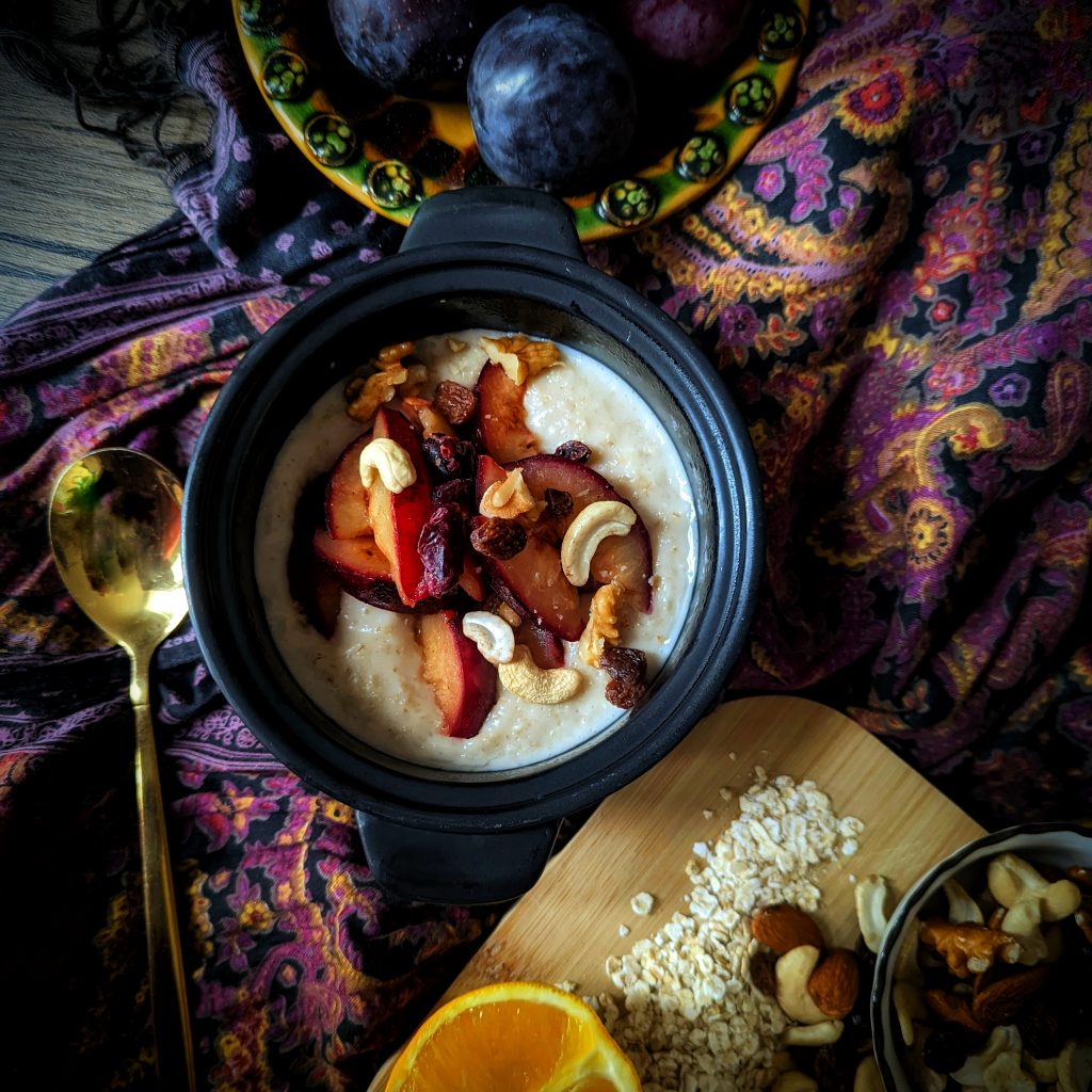Plum porridge recipe 