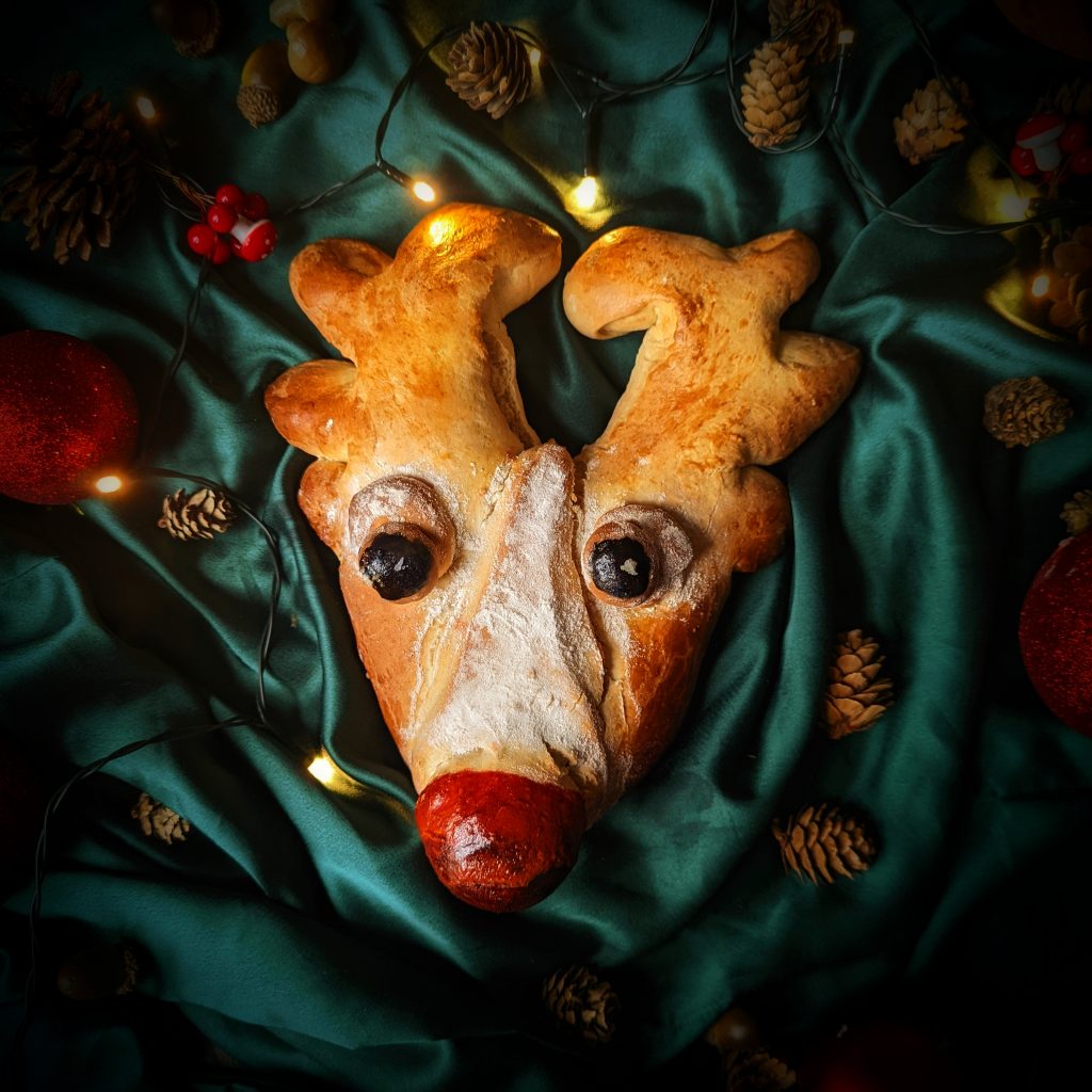 Reindeer Christmas Bread