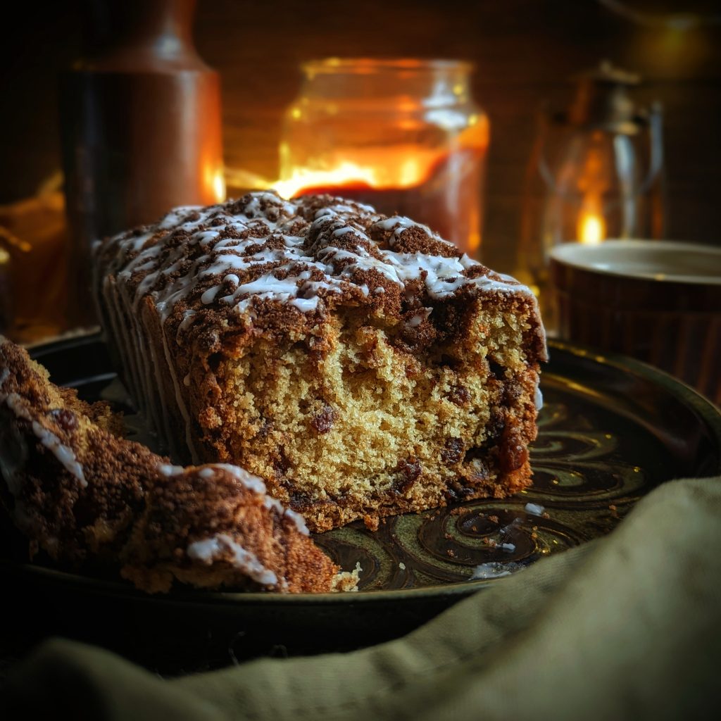 Cinnamon Raisin Cake loaf