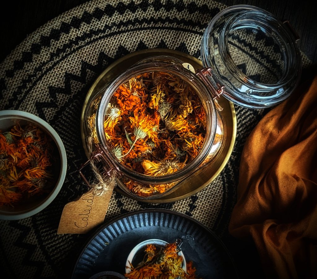 Dried Calendula Tea