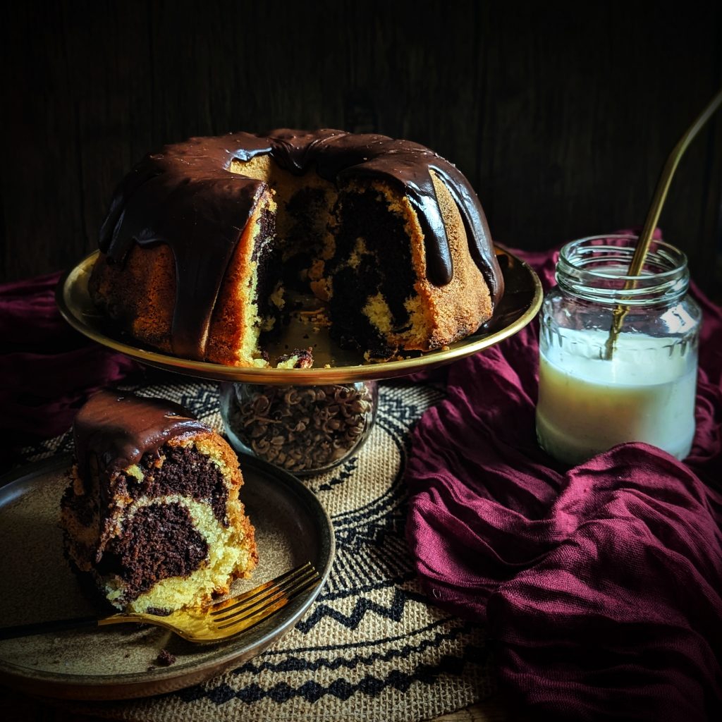 Chocolate marble bundt cake recipe