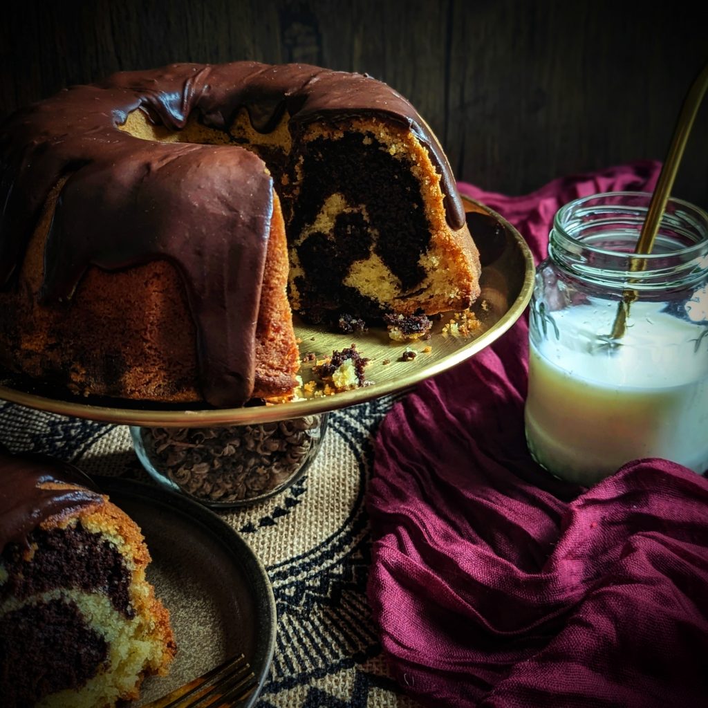 Chocolate marble cake recipe