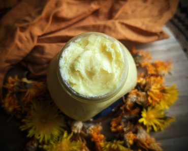 How To Make Whipped Dandelion and Calendula Healing Night Cream