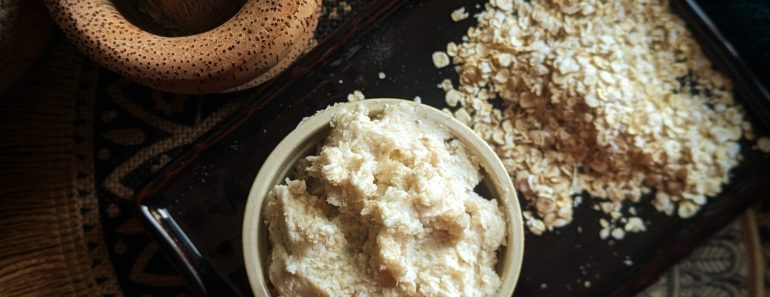 How To Make Oat And French Lavender Homemade Exfoliator for Dry Itchy Skin!
