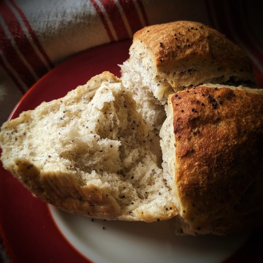 Poppy seed bread rolls recipe